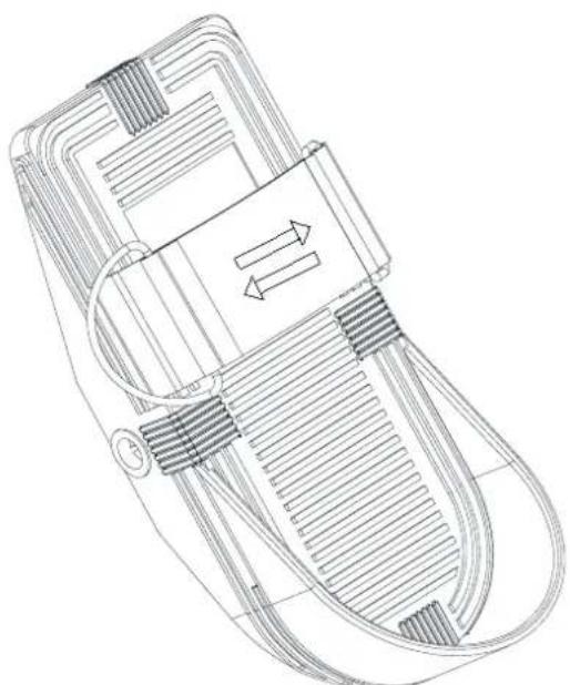 Skandika Munin - ADJUSTING THE PEDAL STRAPS - 1