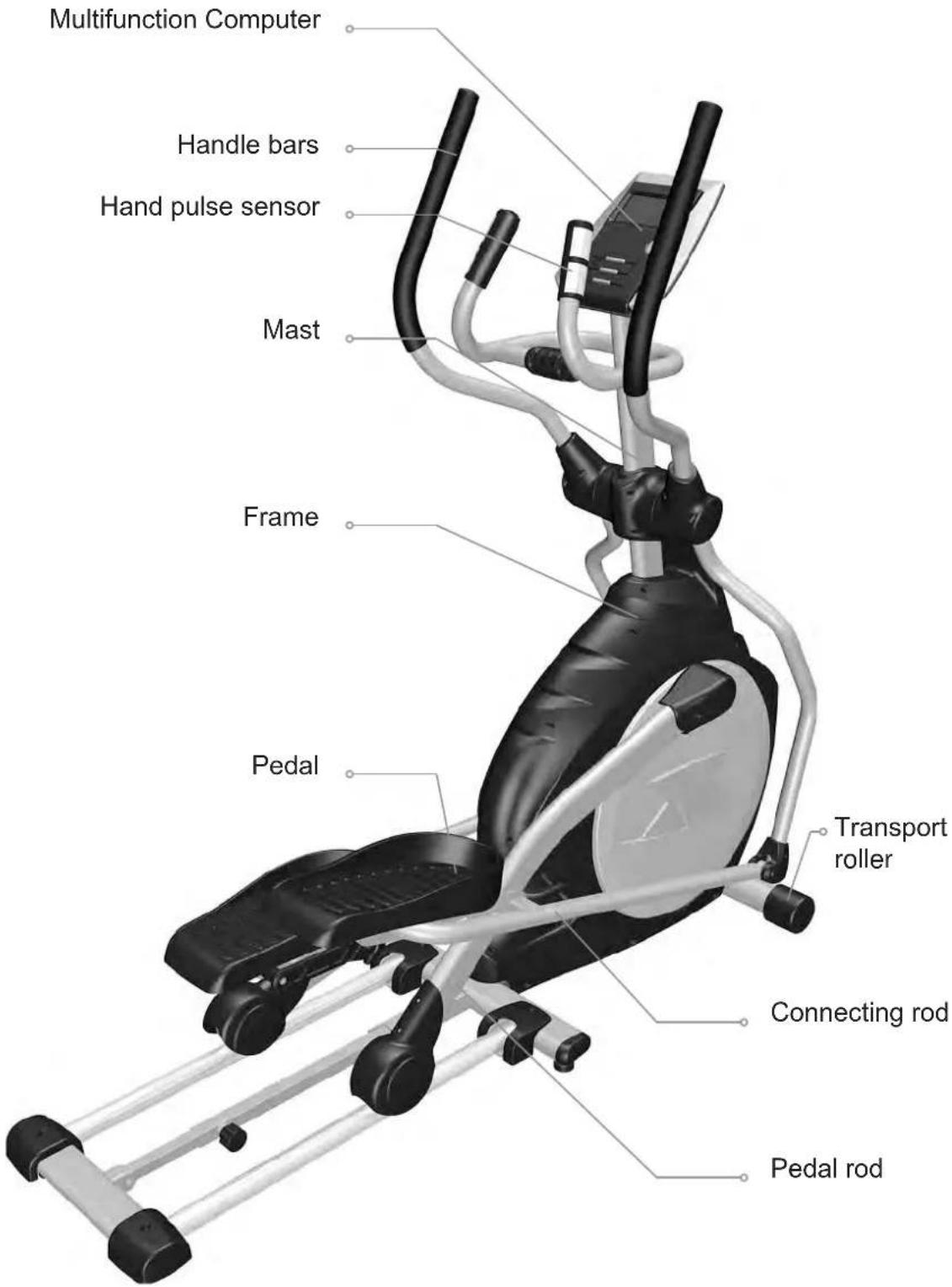 Skandika Cardiocross Carbon Pro II - Overview - 1