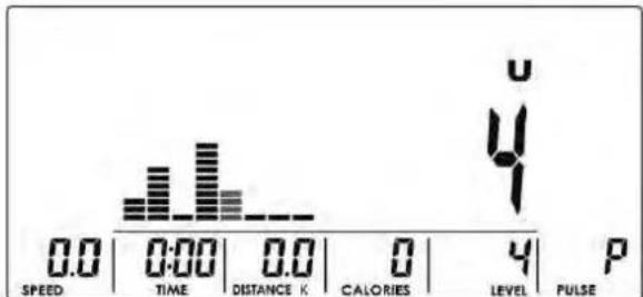 Skandika Cardiocross Carbon Pro II - Mode programme utilisateur - 1