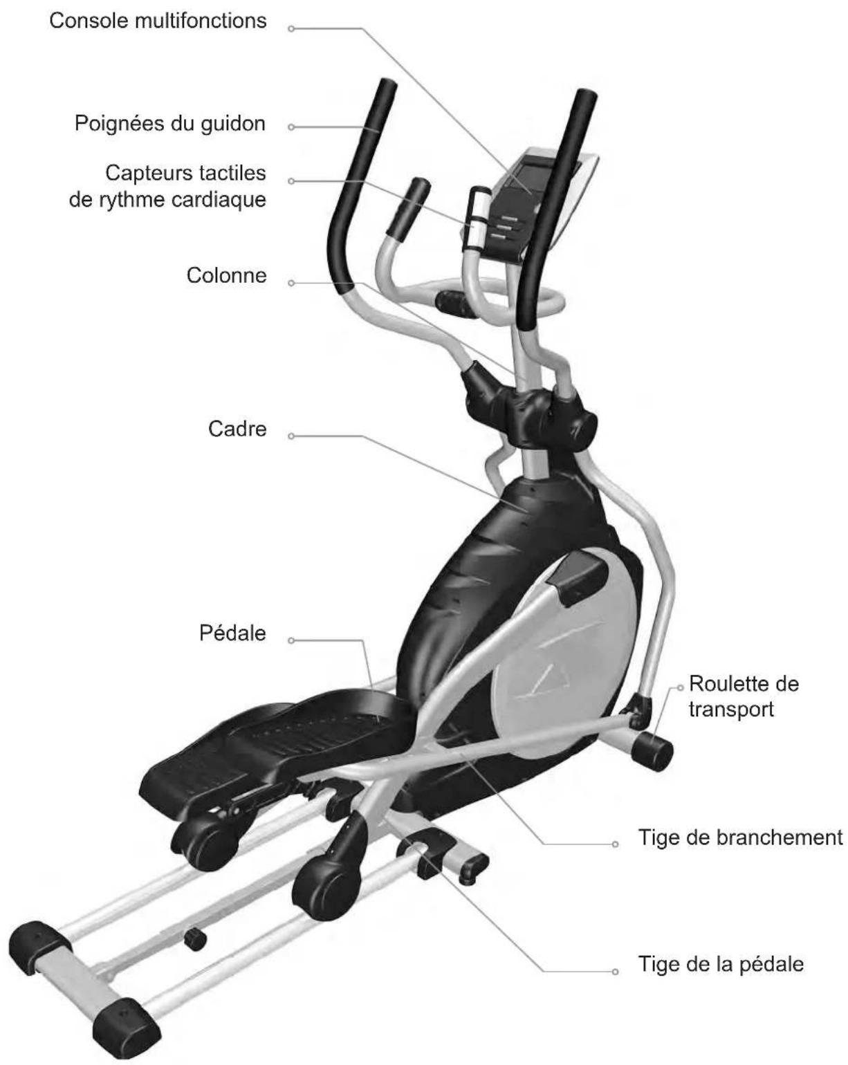 Skandika Cardiocross Carbon Pro II - Aperçu - 1