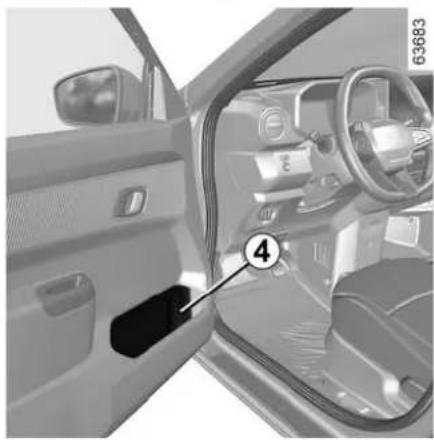 DACIA Nouvelle Spring - Vide-poches de porte avant 4 - 1