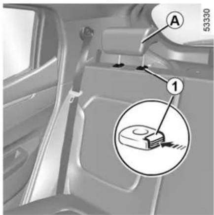 DACIA Nouvelle Spring - Pour lever les appuiè-têtes A - 1