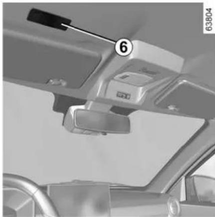 DACIA Nouvelle Spring - Commande intégrée de téléphone mains libres - 1