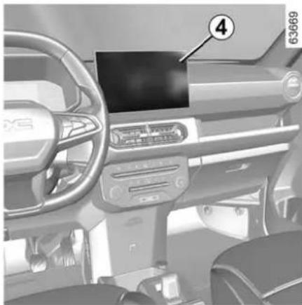 DACIA Nouvelle Spring - Activation, desactivation des alertes à l'aide du contacteur 3 - 2