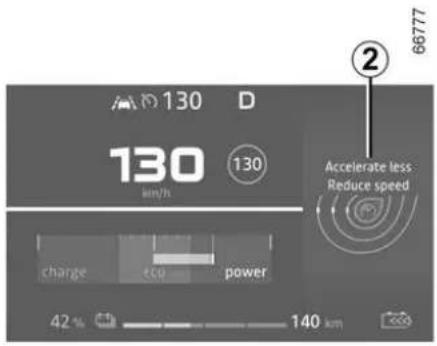 DACIA Nouvelle Spring - CONSEILS DE CONDUITE, ÉCO CONDUITE - 1