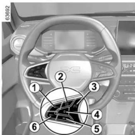 DACIA Nouvelle Spring - Mise en régulation de vitesse - 1