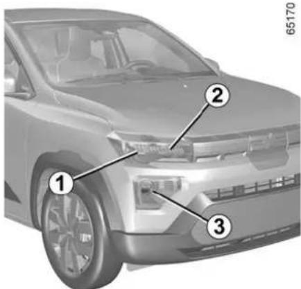 DACIA Nouvelle Spring - Remplacement des lampes - 1