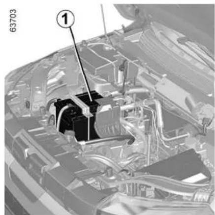DACIA Nouvelle Spring - BATTERIE SECONDAIRE 12 V - 1