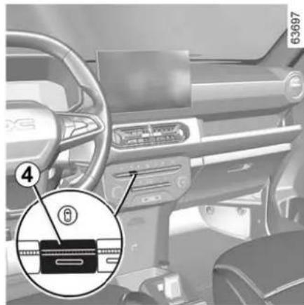 DACIA Nouvelle Spring - Pour la gestion de l'abonnement, reportez-vous à la notice multimédia. - 2