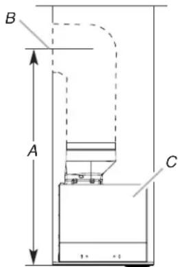 AMANA UVL5430JSS - Venting Outside Through the Wall - 1
