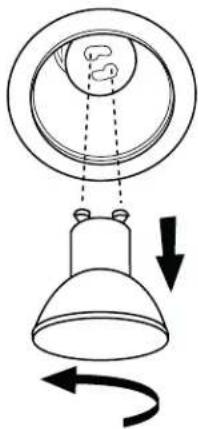AMANA UVL5430JSS - Remplacement d'une lampe DEL - 1