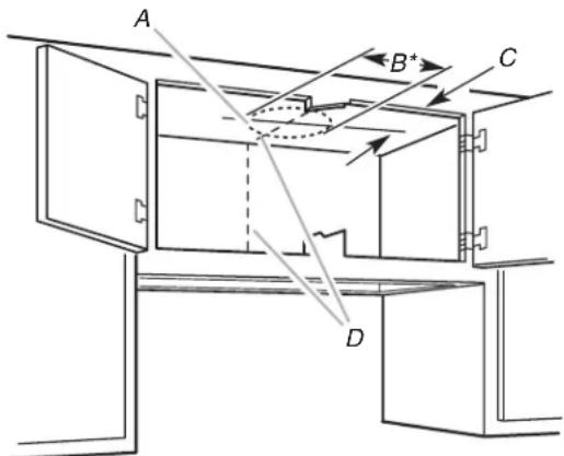 AMANA UVL5430JSS - Venting Outside Through the Roof - 1