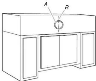 AMANA UVL5430JSS - Non-Vented (recirculating) Installation Through the Soffit/Cabinet - 1