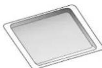 WHIRLPOOL WMW57DHMX - BANDEJA PASTELERA RECTANGULAR - 1