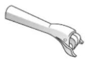WHIRLPOOL WMW57DHMX - MANIPULO PARA O PRATO CRISP - 1