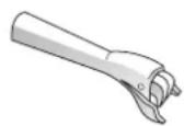 WHIRLPOOL WMW47HMB - HÅNDTAK FOR CRISP-PANNE - 1