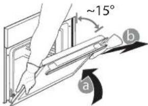 WHIRLPOOL AKZ9S 8220 FB - RIMOZIONE E MONTAGGIO DELLA PORTA - 2