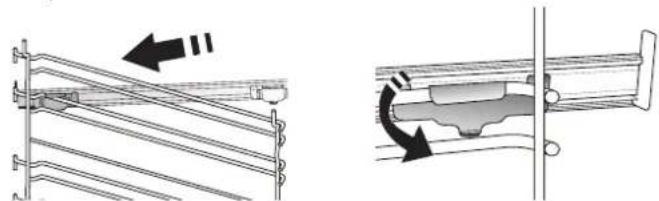 WHIRLPOOL AKZ9S 8220 FB - ЗАКРЕПВАНЕ НА ПЛЪЗГАЧИТЕ (АКО ИМА) - 1