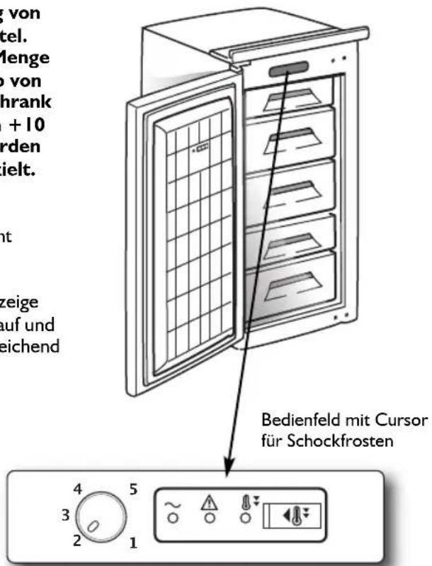 WHIRLPOOL AFB 9002 - Thermostateinstellung - 1