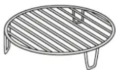 WHIRLPOOL WMW57DMB - GRILLE MÉTALLIQUE - 1