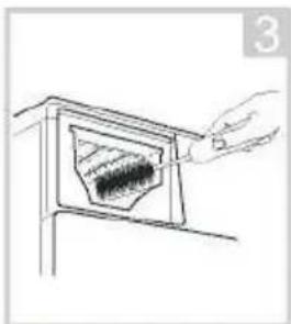 EDESA EWF-10500 WH - Nettoyer le bac à détergent - 3