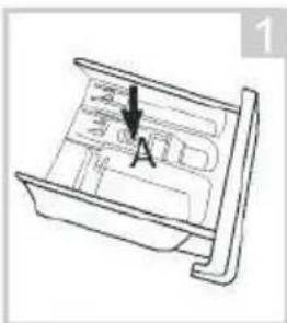 EDESA EWF-10500 WH - Nettoyer le bac à détergent - 1