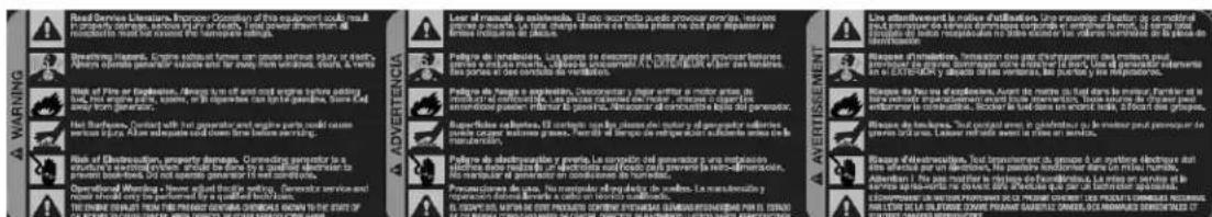 DEWALT DXGN14000 - Garantie complète de un an - Mexique - 2