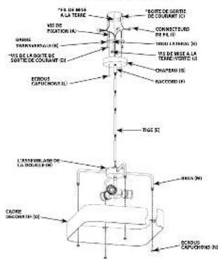 WESTINGHOUSE Bexar 6125700 - MISE EN GARDE: L'ÉLECTROCUTION POURRAIT CAUSER DE GRAVES BLESSURES PERSONNELLES. - 1