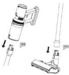Concept VP6150 - ASAMBLAREA ASPIRATORULUI - 1