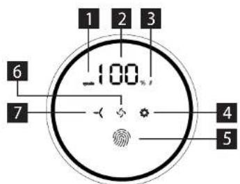 Concept VP6150 - BESCHREIBUNG DES DISPLAYS - 1