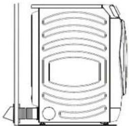 GE PFD95GSPWGN - EXHAUSTING THE DRYER (cont.) - 1