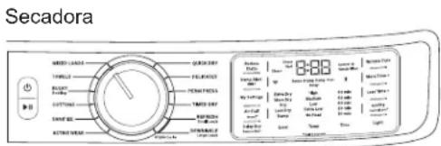 GE PFD95GSPWGN - Cómo utilizar la función de control Dryer Control de la secadora (en algunos modelos) - 5