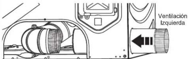 GE PFD95GSPWGN - Para la ventilación IZQUIERDA: - 1