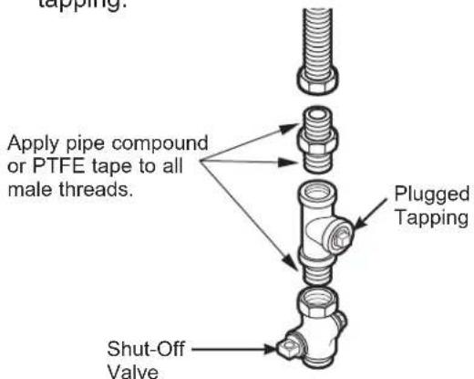 GE PFD95GSPWGN - CONNECTING THE DRYER TO THE GAS SUPPLY (cont.) - 1