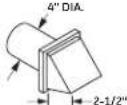 GE PFD95ESPWGN - The correct exhaust installation is YOUR RESPONSIBILITY. - 4