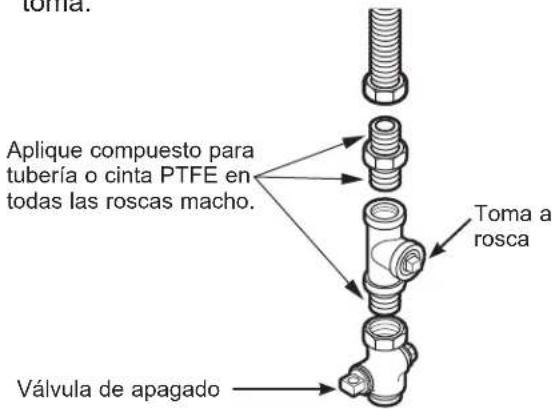 GE PFD95ESPWGN - CÓMO CONECTAR LA SECADORA AL SUMINISTRO DE GAS - 4