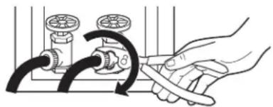 GE PFD95ESPWGN - CONNECTING INLET HOSES (cont.) - 2