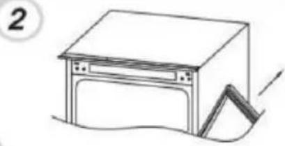 NODOR NorFrost TUNDRA TNF 177 BI SL - Cambio del lado de apertura de la puerta del electrodoméstico - 2