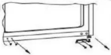 NODOR NorFrost TUNDRA TNF 177 BI SL - Inversion des portes de l'appareil - 5