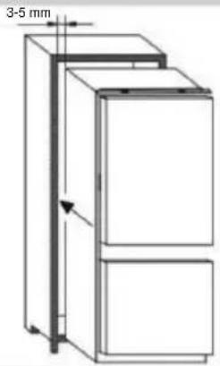 NODOR NorFrost TUNDRA TNF 177 BI SL - Instrucciones de instalación (bisagra corredera) - 2