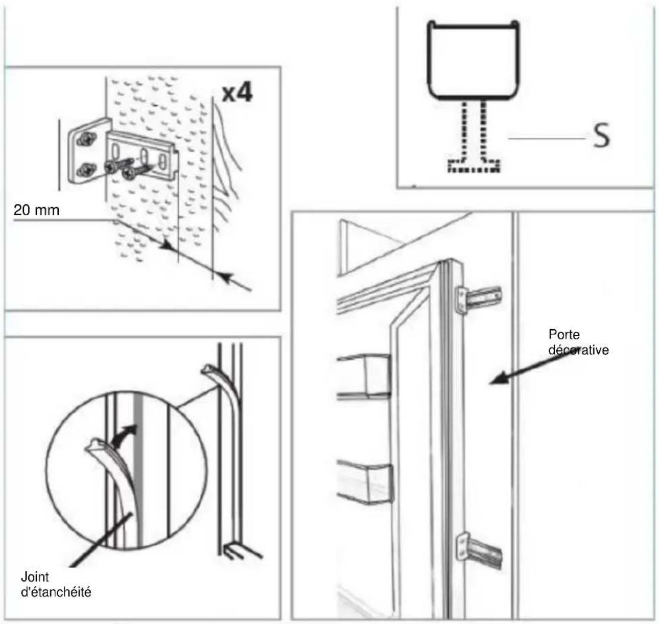NODOR NorFrost TUNDRA TNF 177 BI SL - Montage des portes de façade - 1