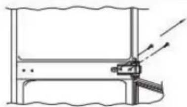 NODOR NorFrost TUNDRA TNF 177 BI SL - Reversing the appliance doors - 3