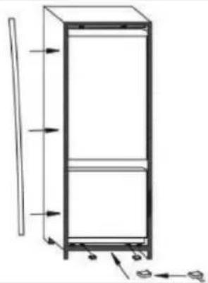NODOR NorFrost HAIL 193 TNF BI SL - Installationsanleitung (Schiebescharnier) - 5