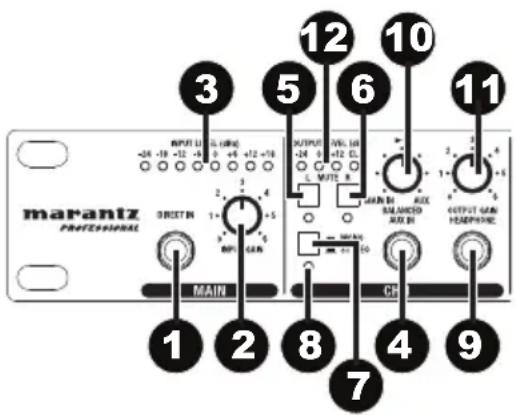 MARANTZ RHA6 - Vorderseite - 1