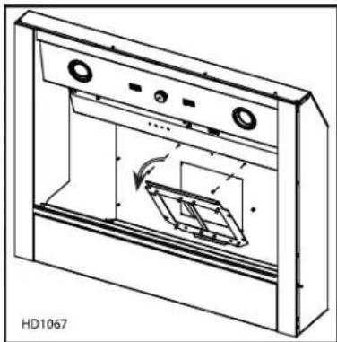 COYOTE C1LINER - Prendre soin de ne pas gauchir les conduits en installant la hotte encastrable. - 2