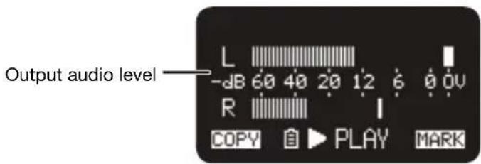 MARANTZ PMD561 - Output Level - 1
