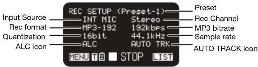MARANTZ PMD561 - Record Setup - 1