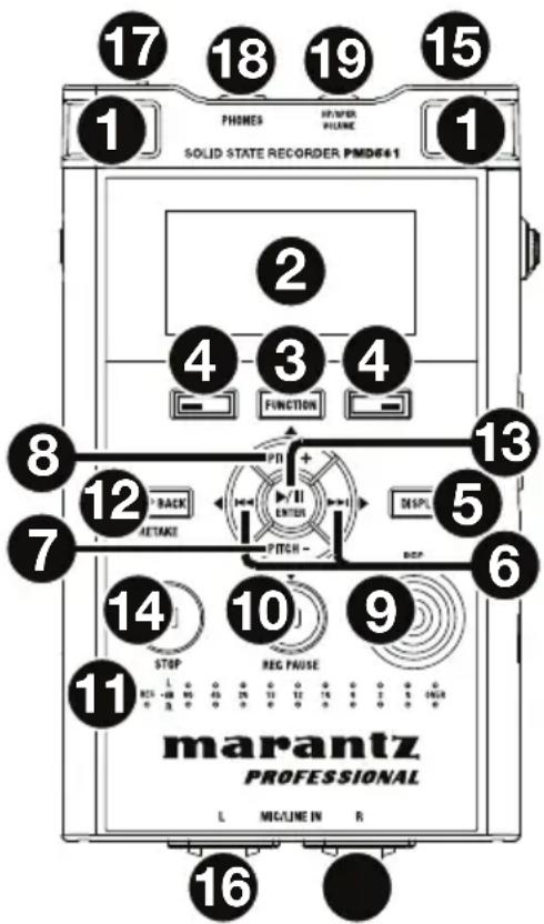 MARANTZ PMD561 - Vorderseite - 1