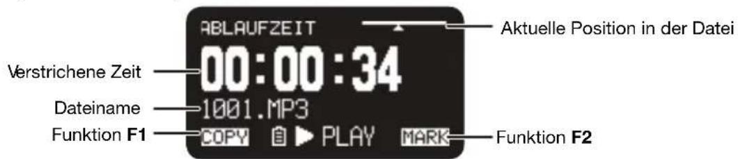 MARANTZ PMD561 - Elapsed Time (verstrichene Zeit) - 1