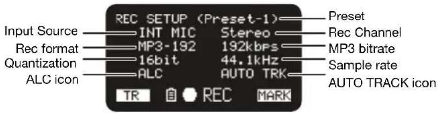 MARANTZ PMD561 - Record Setup - 1